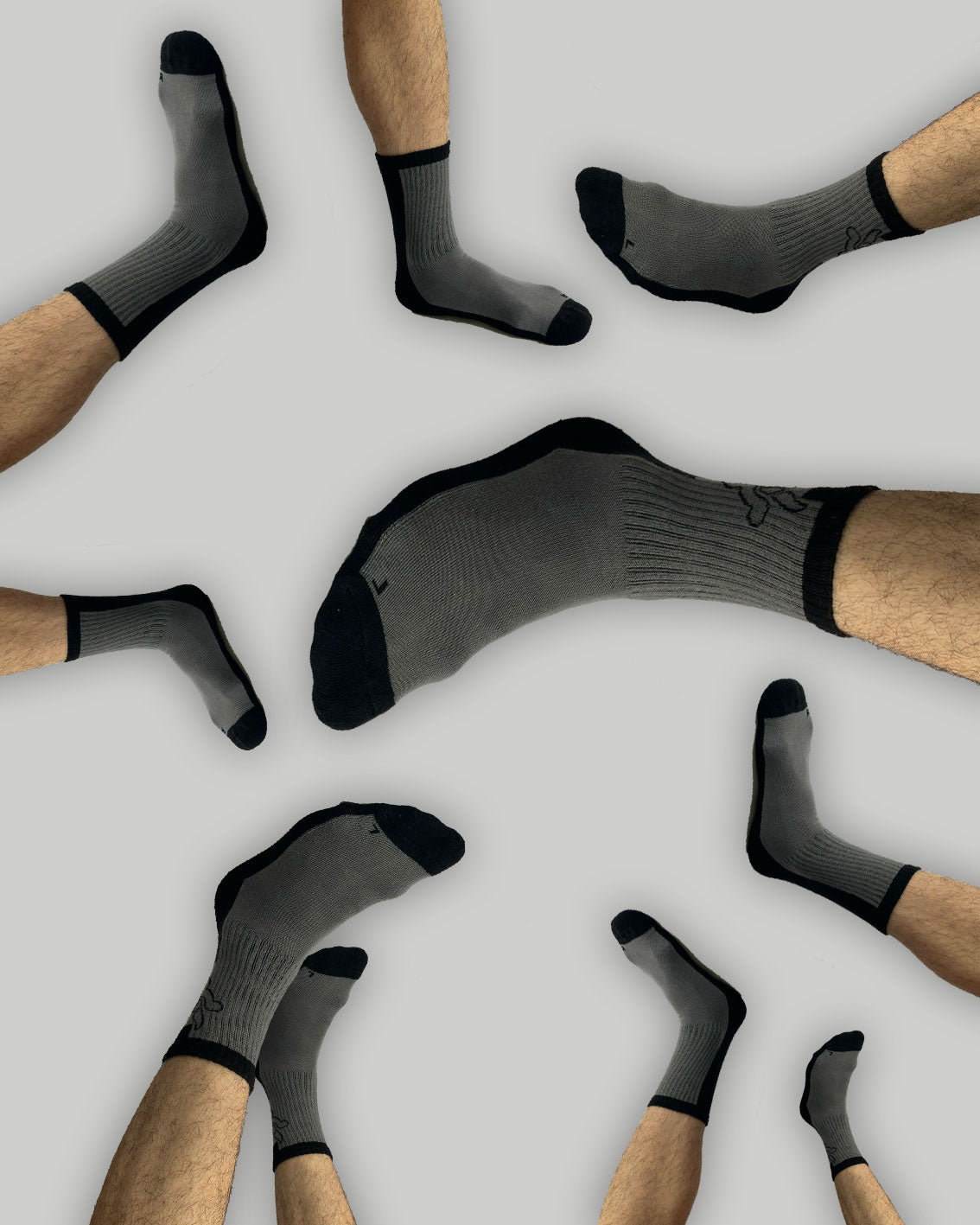Grey Goodluck Socks