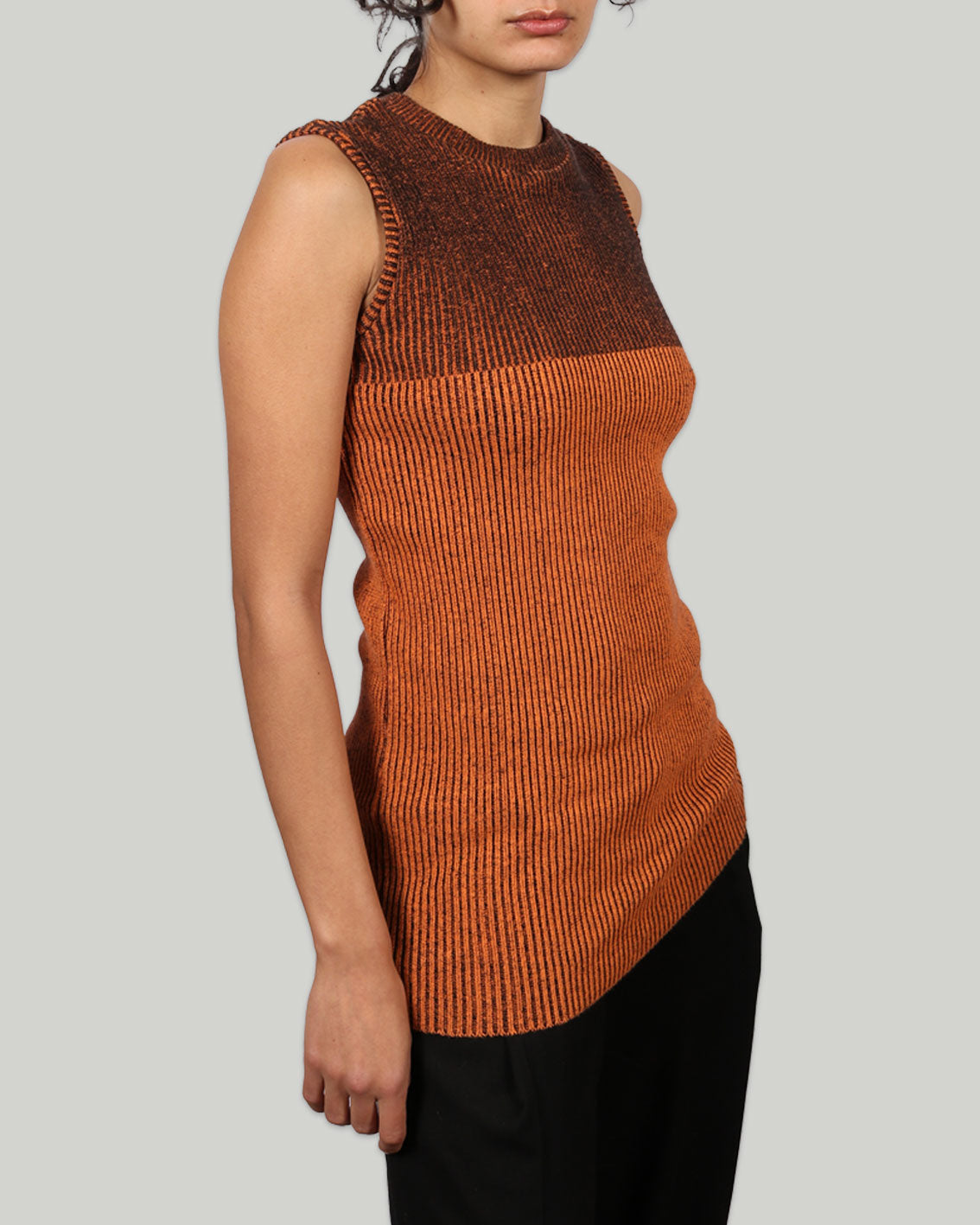 Knitted Ribbed Top