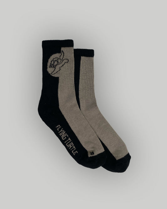 Beige Goodluck Socks