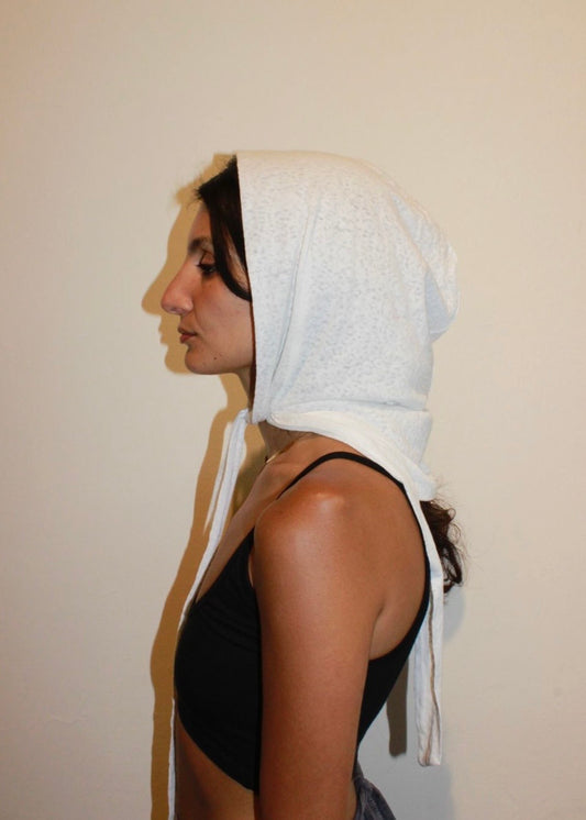 White Leopard Hood