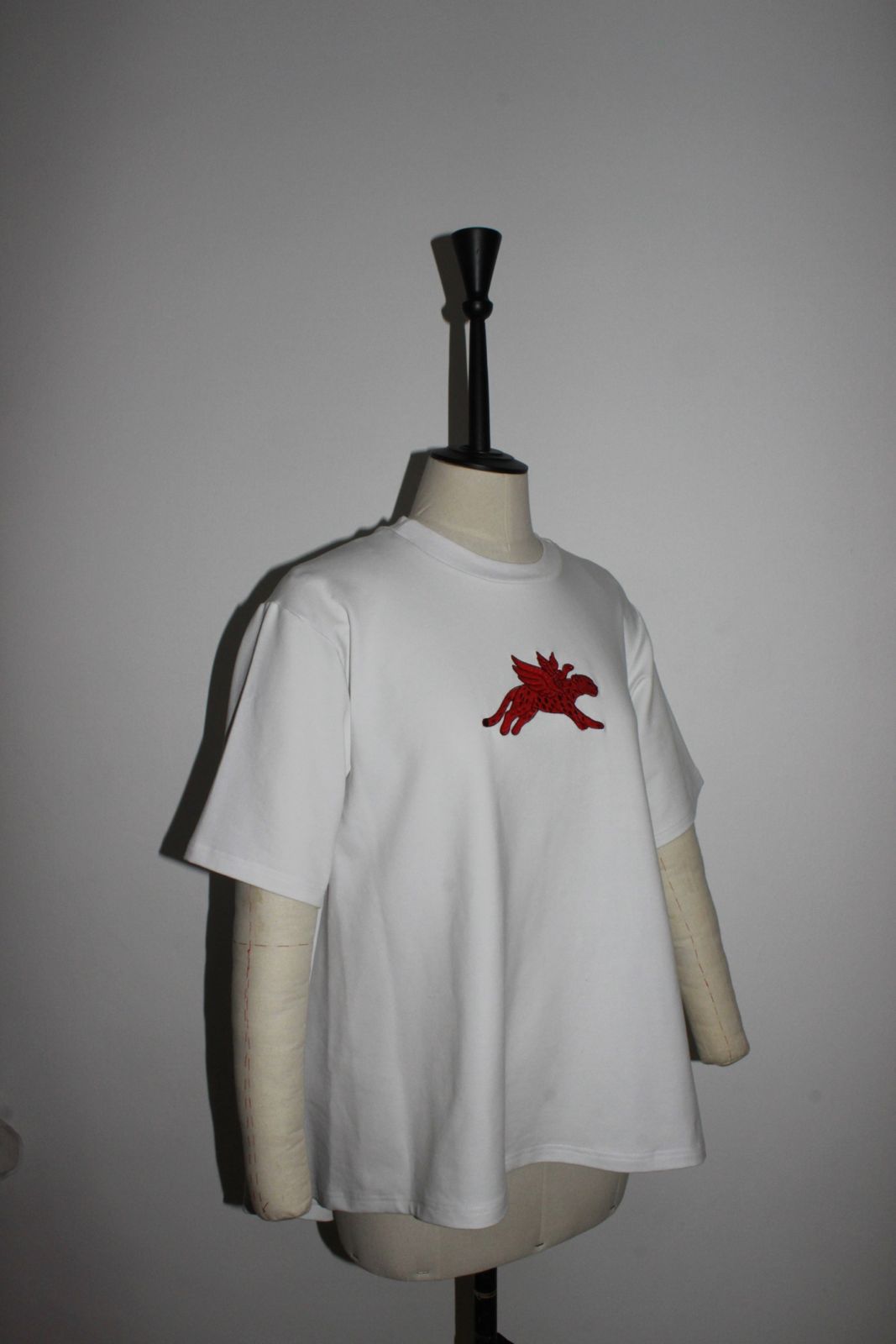 Flying T-shirt - Ligne Rouge / White