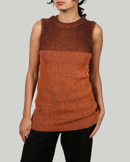 Knitted Ribbed Top