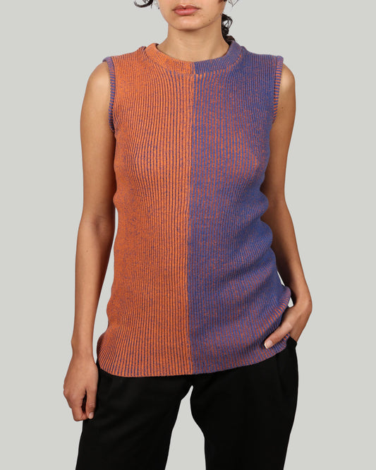 Knitted Ribbed Top